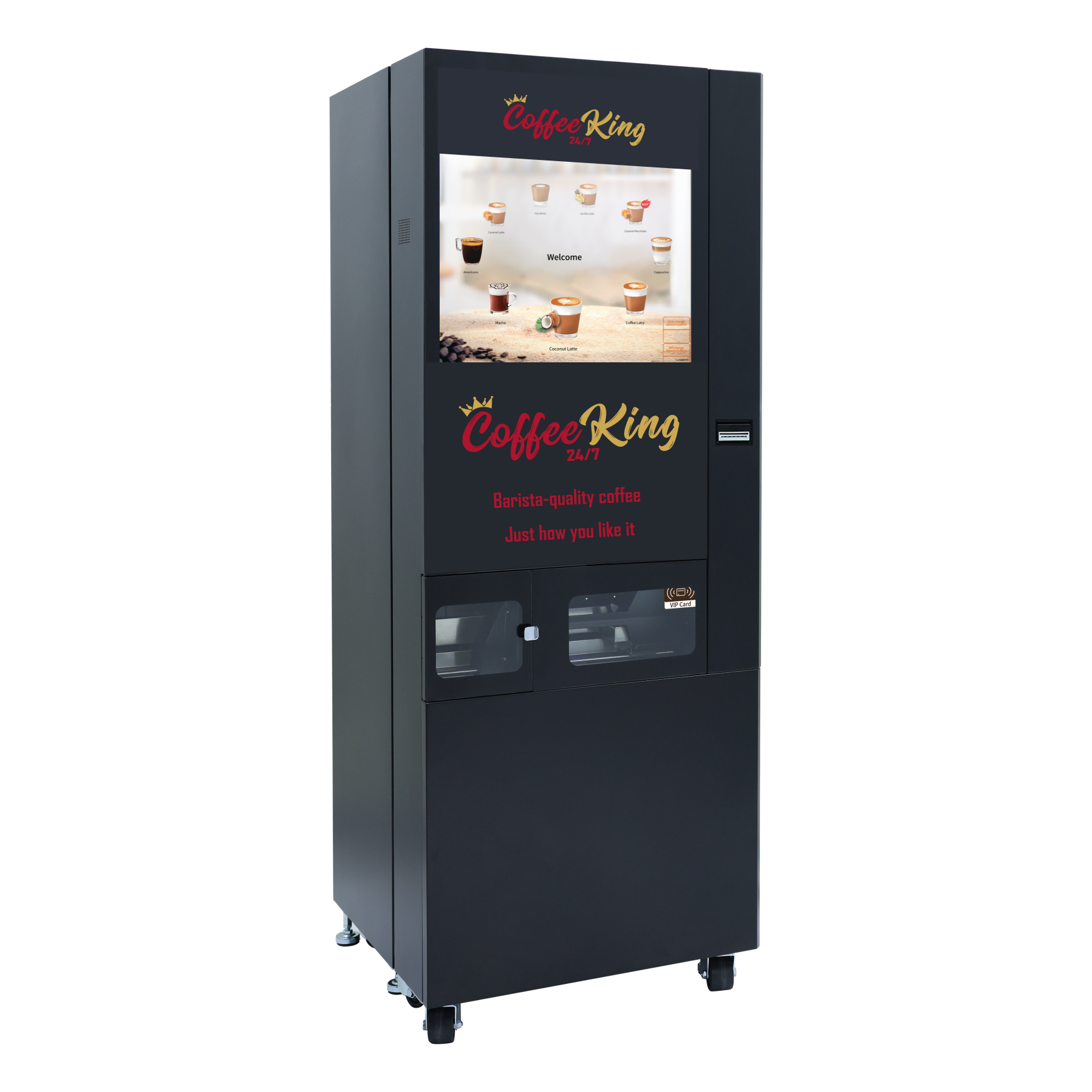 Coffee vending machine with barista quality coffee throughout New Zealand